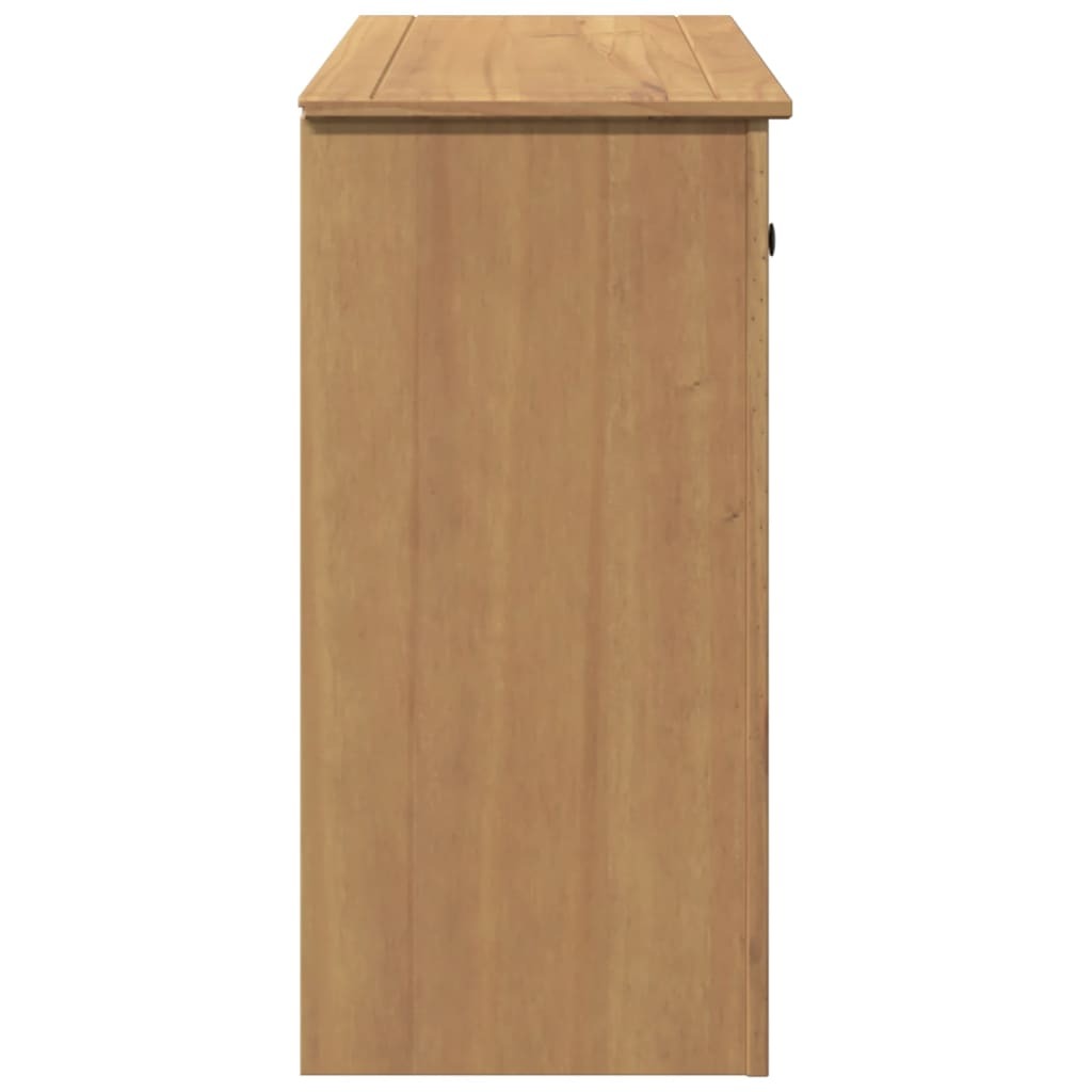 Sideboard with Drawer Panama 93x40x80 cm Solid Wood Pine