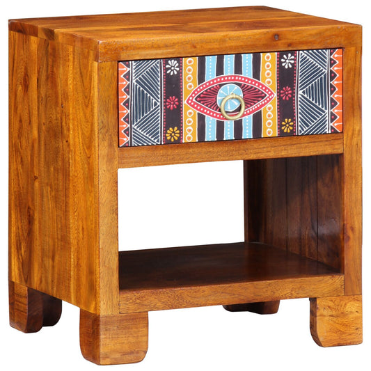 Sideboard Multicolour 40 x 35 x 45 cm Solid acacia wood