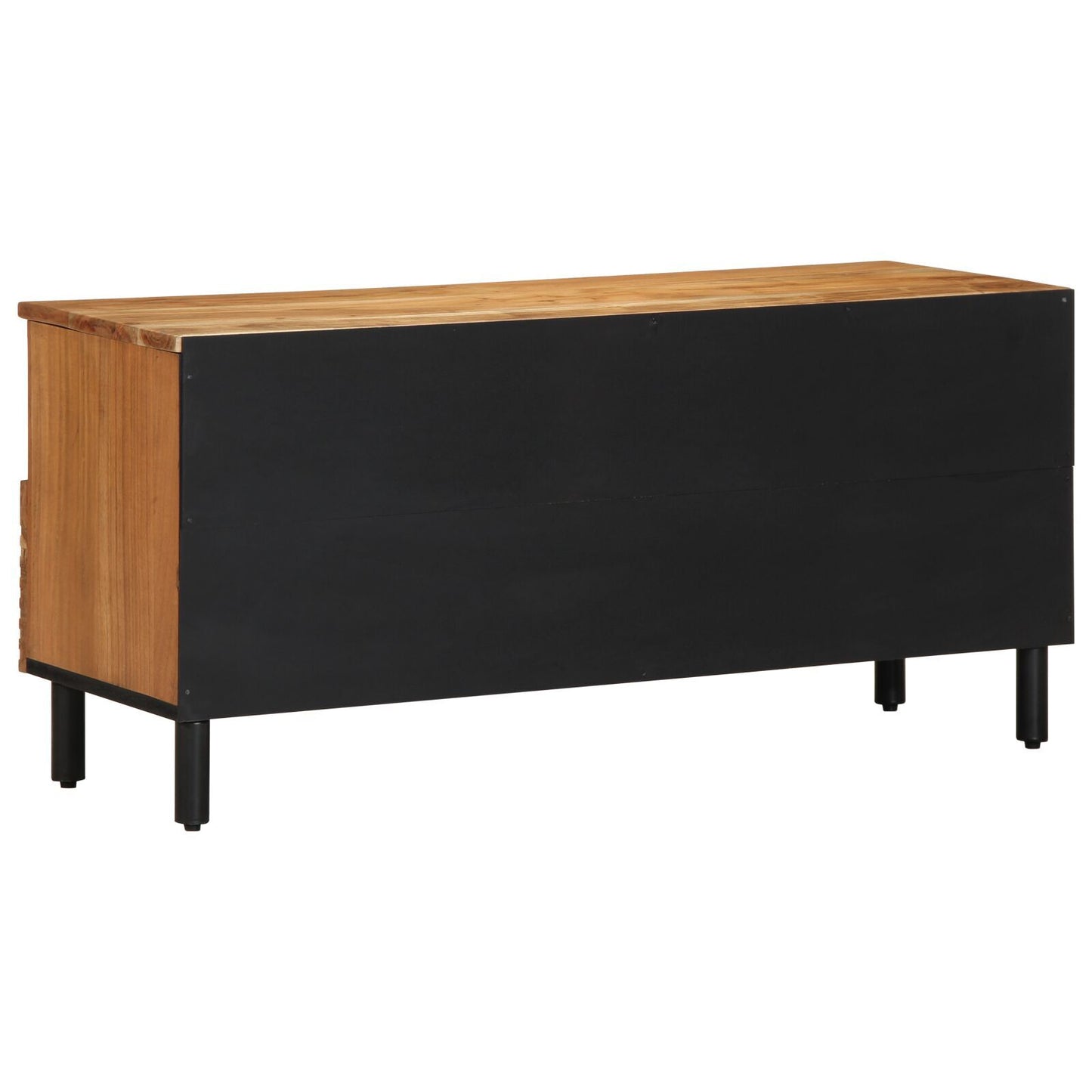 TV Cabinet Brown 100 x 33.5 x 46 cm Solid Acacia wood