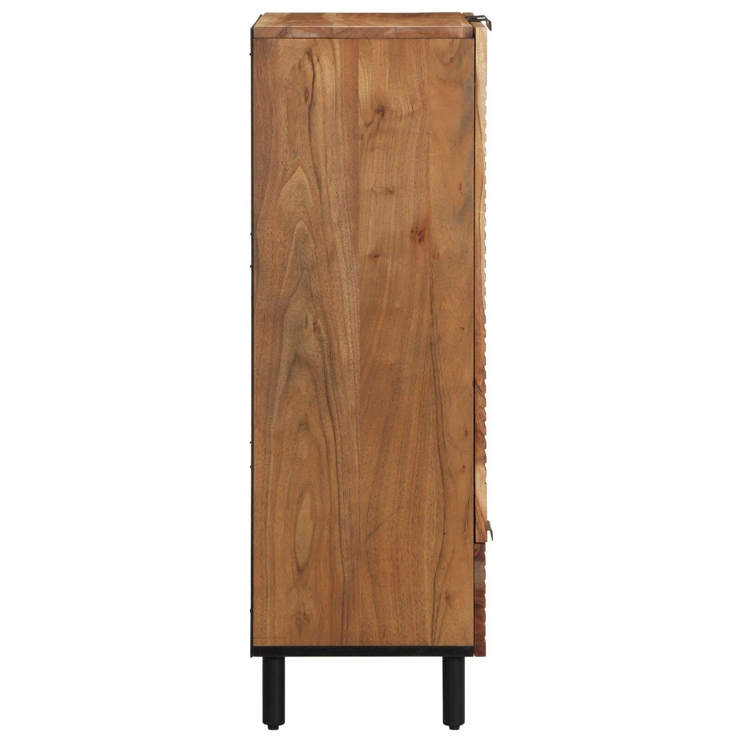 Highboard Natural 60 x 33.5 x 100 cm Solid Acacia Wood