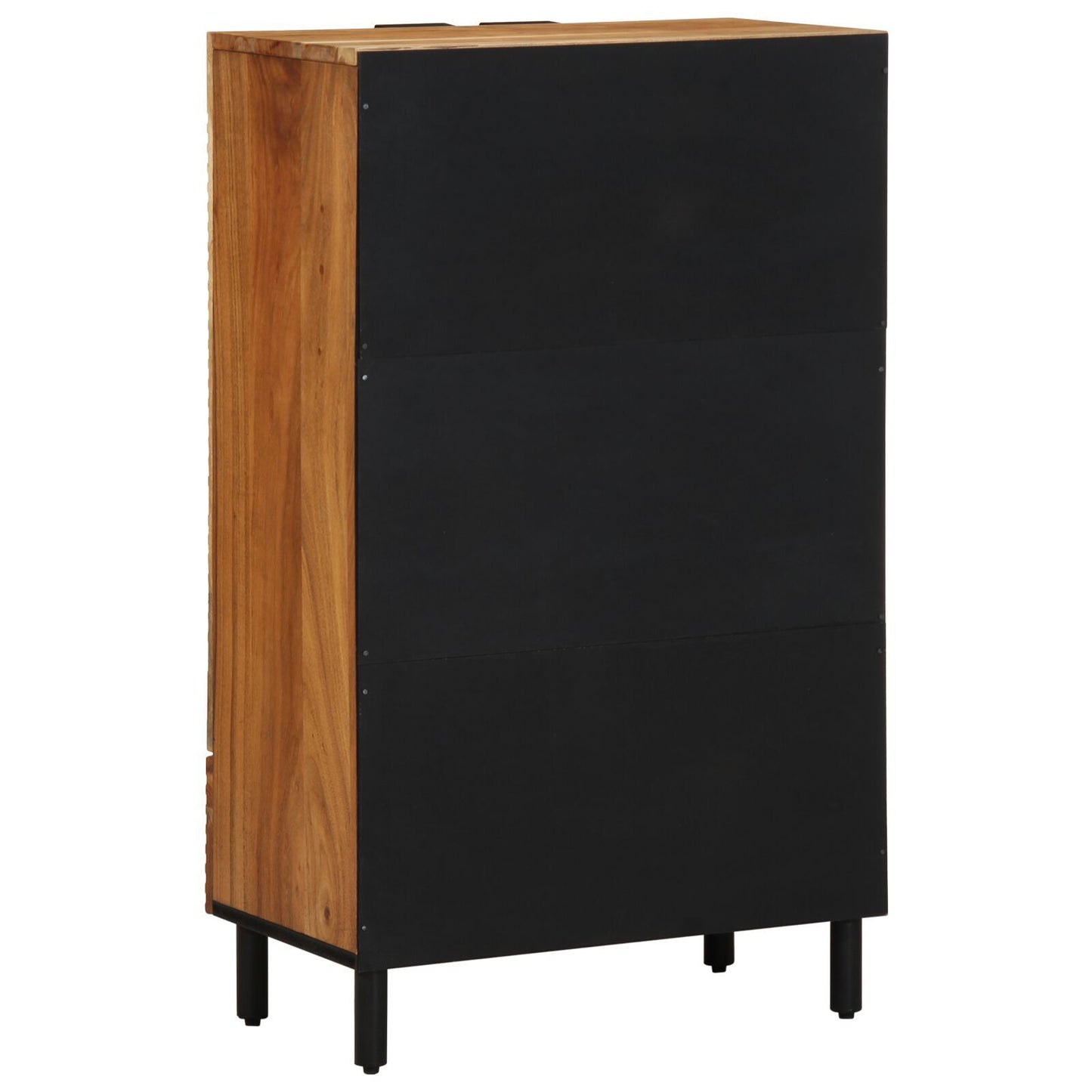 Highboard Natural 60 x 33.5 x 100 cm Solid Acacia Wood