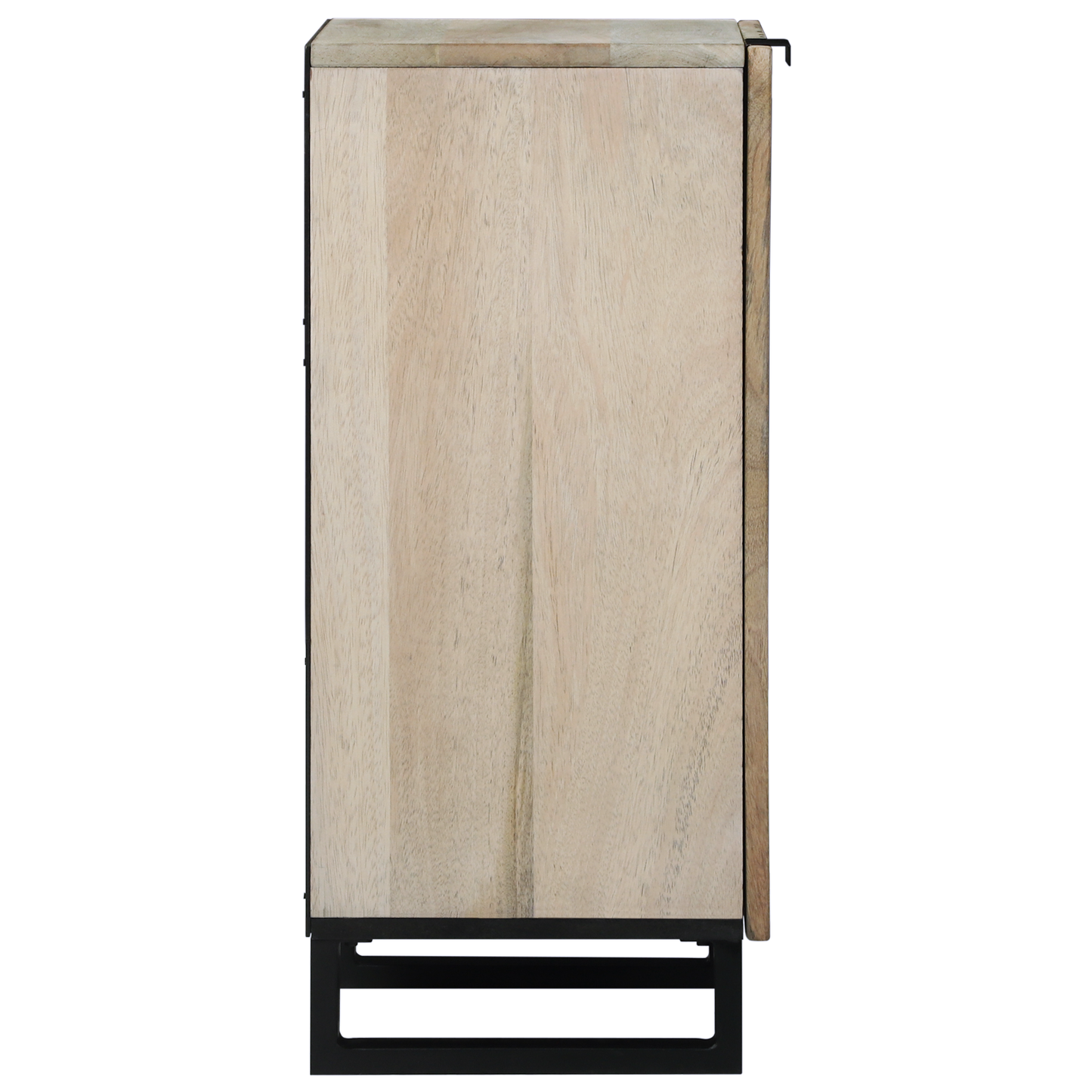Sideboard White 40 x 33 x 75 cm Solid mango wood