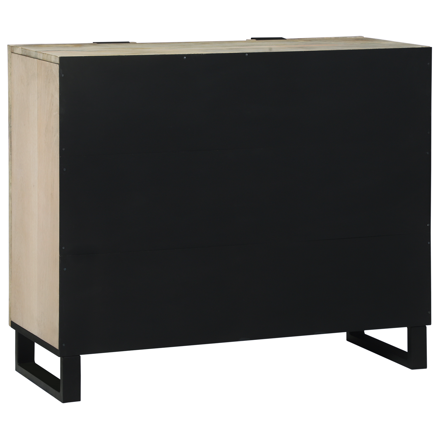 Sideboard White 90 x 33 x 75 cm Solid mango wood