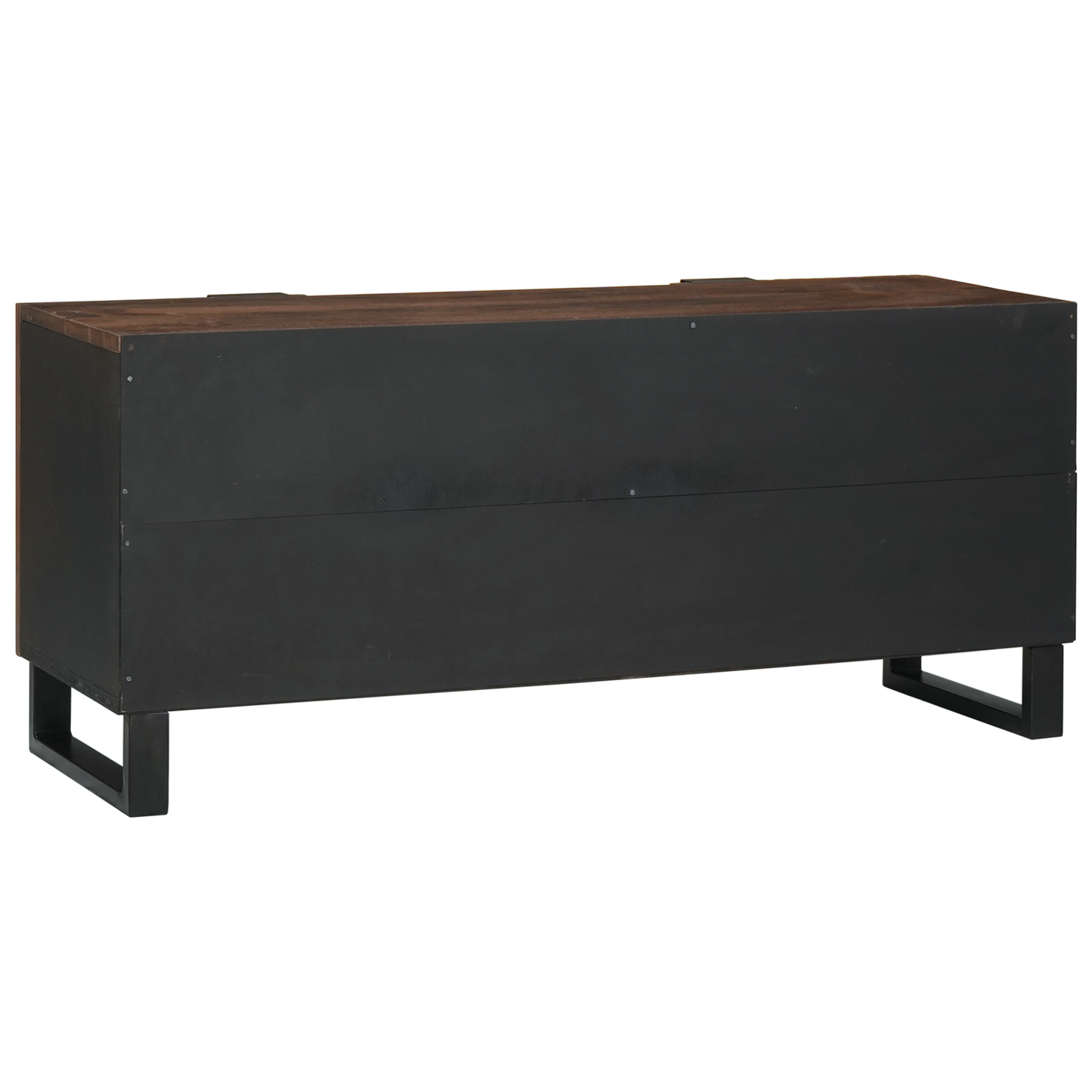 TV Cabinet with Drawer Brown 105 x 33 x 46 cm Solid mango wood