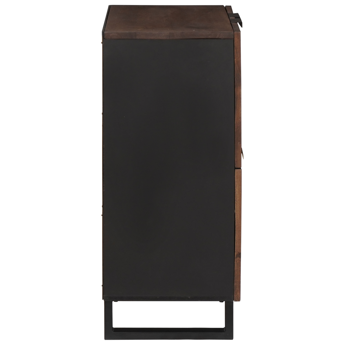 Media Storage Cabinets & Racks Brown 60 x 33.5 x 75 cm