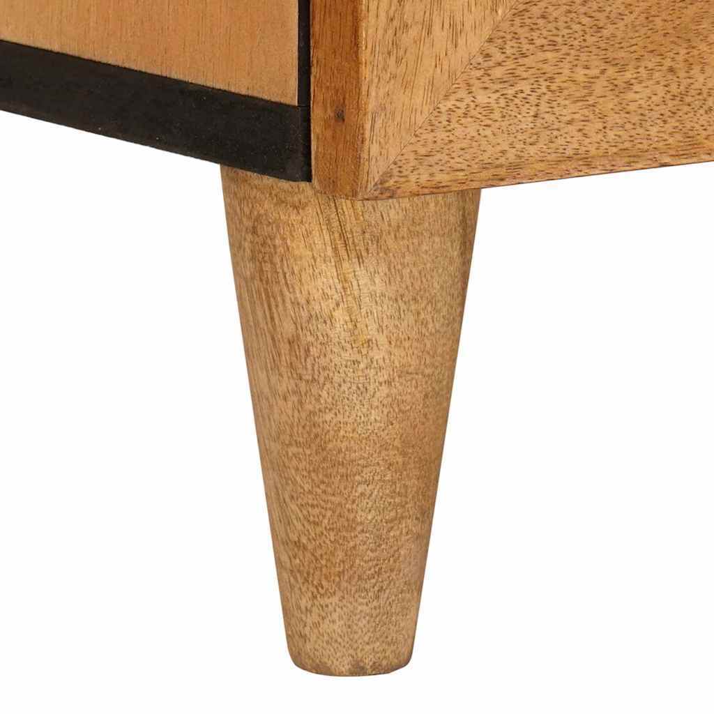 TV Cabinet Light brown 70 x 33 x 46 cm Solid mango wood