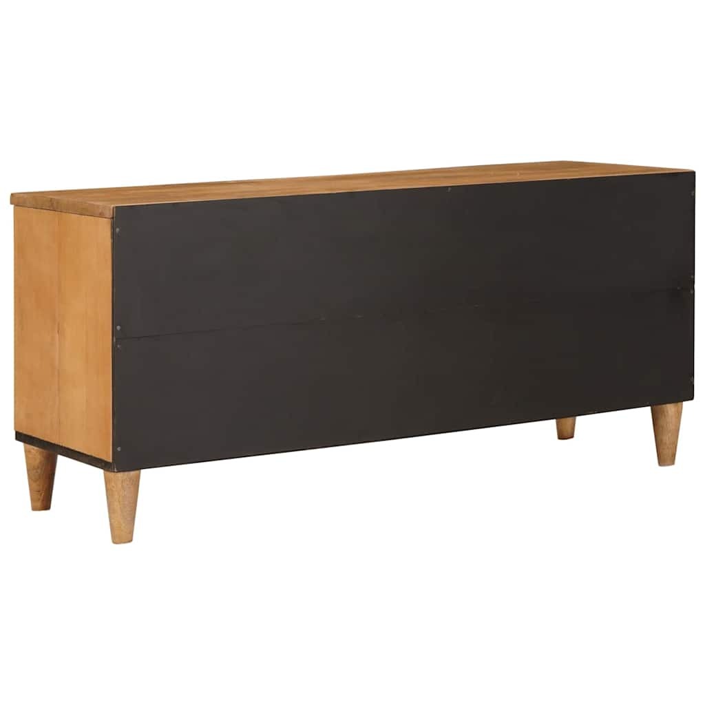TV Cabinet Light brown 105 x 33 x 46 cm Solid mango wood