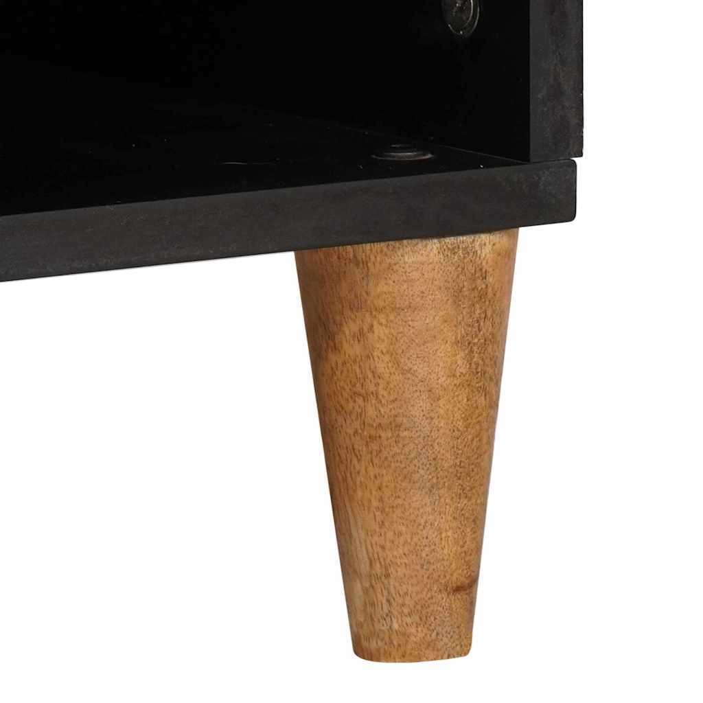 TV Cabinet Light brown 105 x 33 x 46 cm Solid mango wood