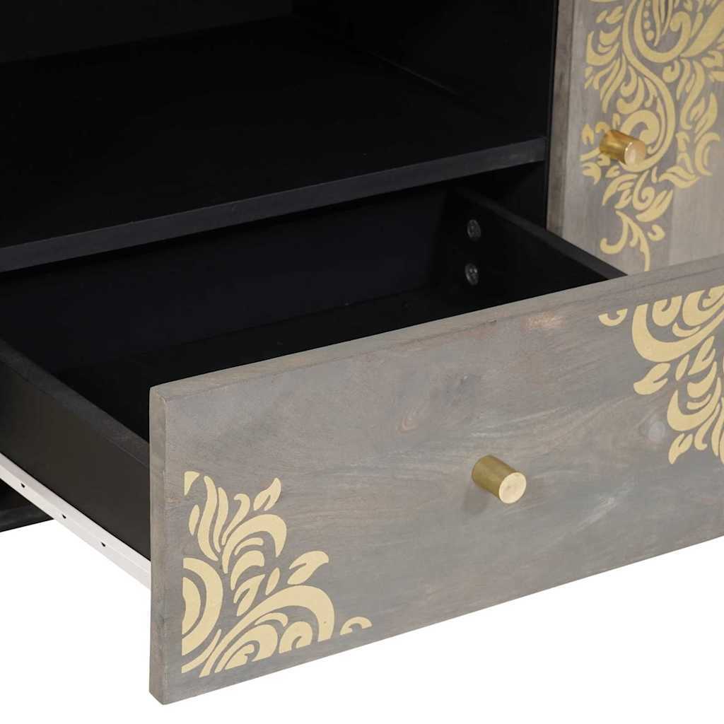 TV Units with Drawer Grey 105 x 33 x 46 cm Engineered wood