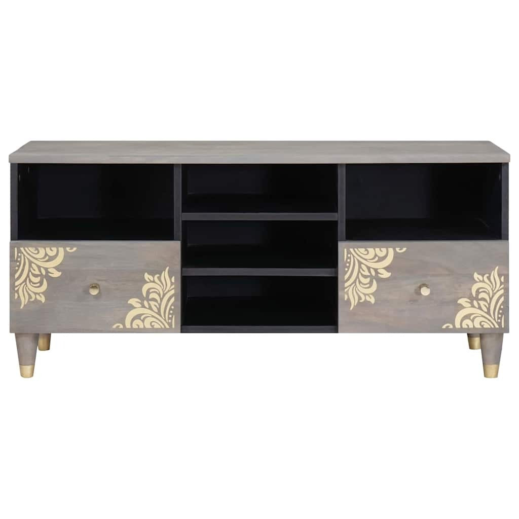 TV Units with Drawer Grey 100 x 33 x 46 cm Engineered wood