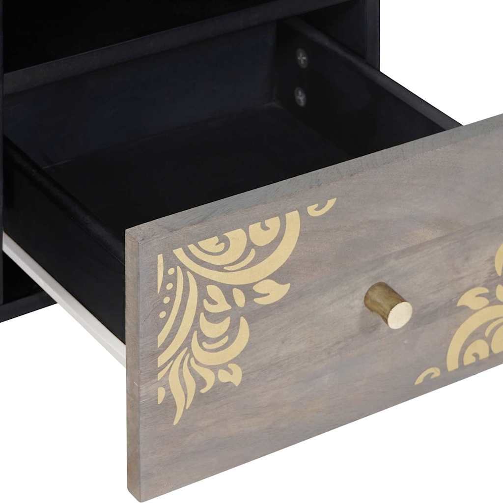 TV Units with Drawer Grey 100 x 33 x 46 cm Engineered wood