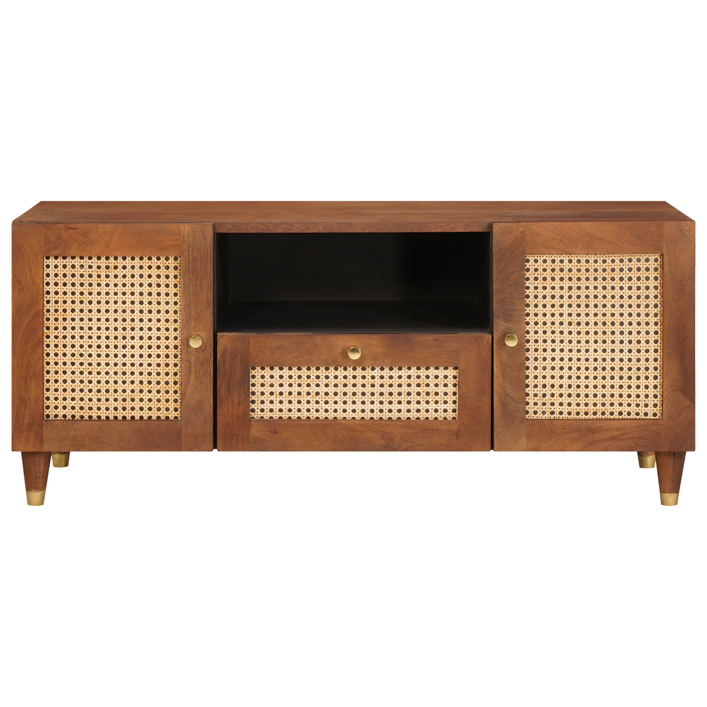 Media Storage Cabinets & Racks Brown 105 x 33.5 x 46 cm