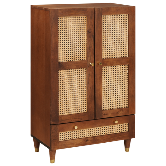 Media Storage Cabinets & Racks Brown 60 x 33.5 x 100 cm