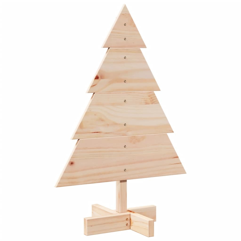 Wooden Christmas Tree for Decoration 70 cm Solid Wood