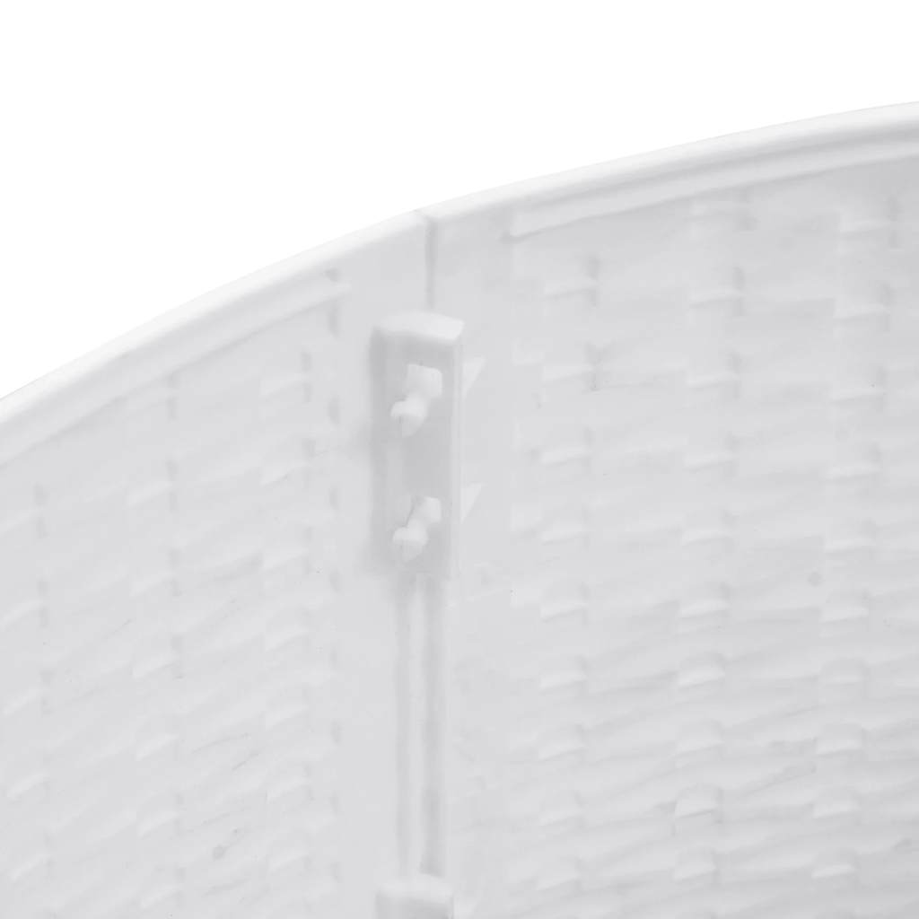 Christmas Tree Skirt White 65x23 cm Plastic