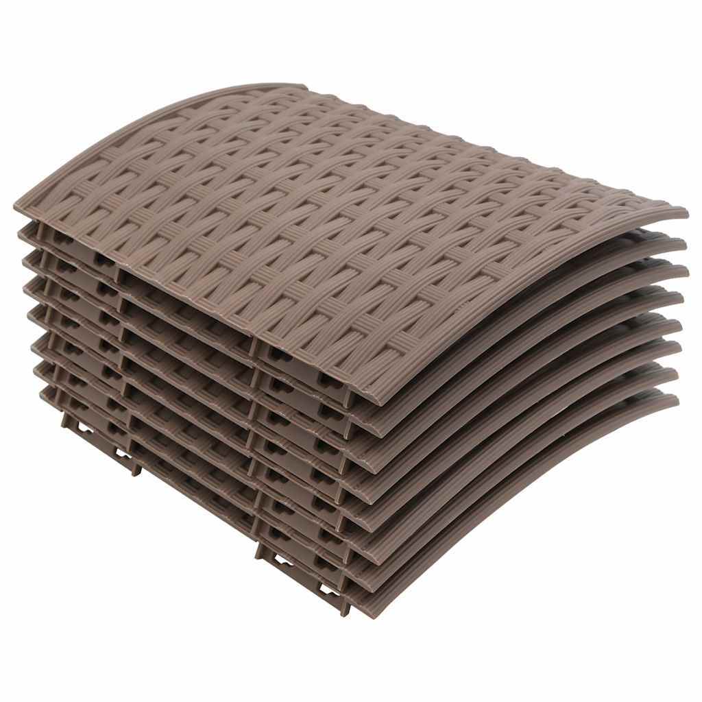 Christmas Tree Skirt Brown 65x23 cm Plastic