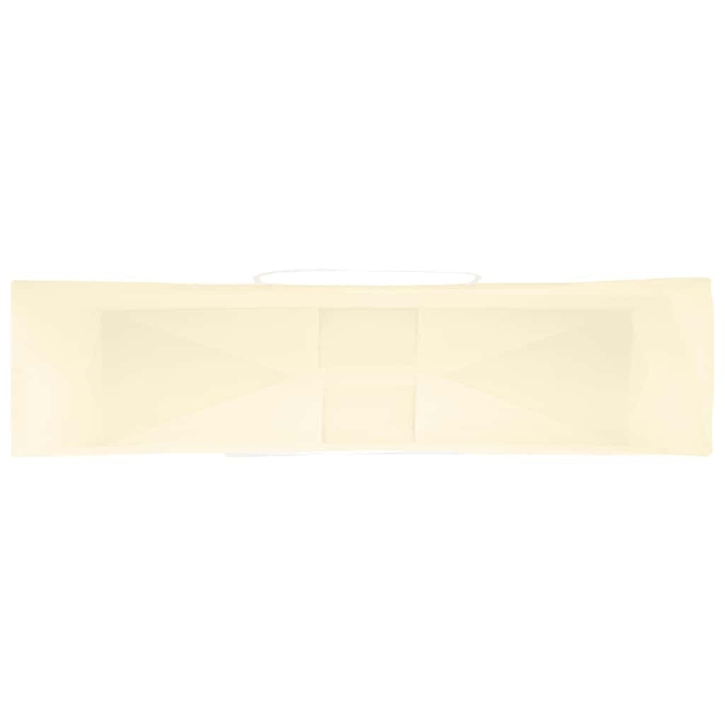 Paper Bags 50 pcs with Handles Yellow 54x15x49 cm