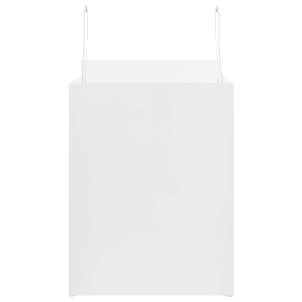 Paper Bags 50 pcs with Handles White 32x22x28 cm