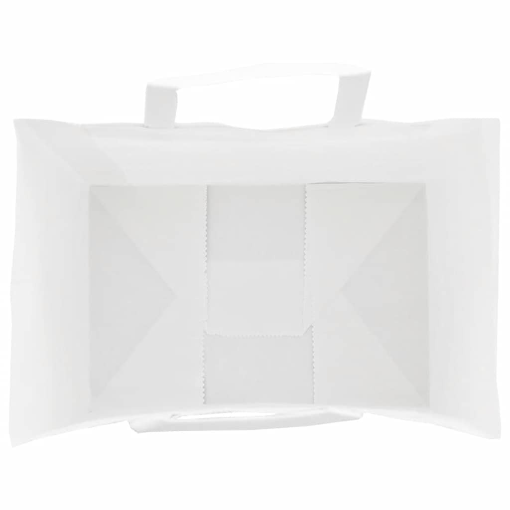 Paper Bags 50 pcs with Handles White 32x22x28 cm