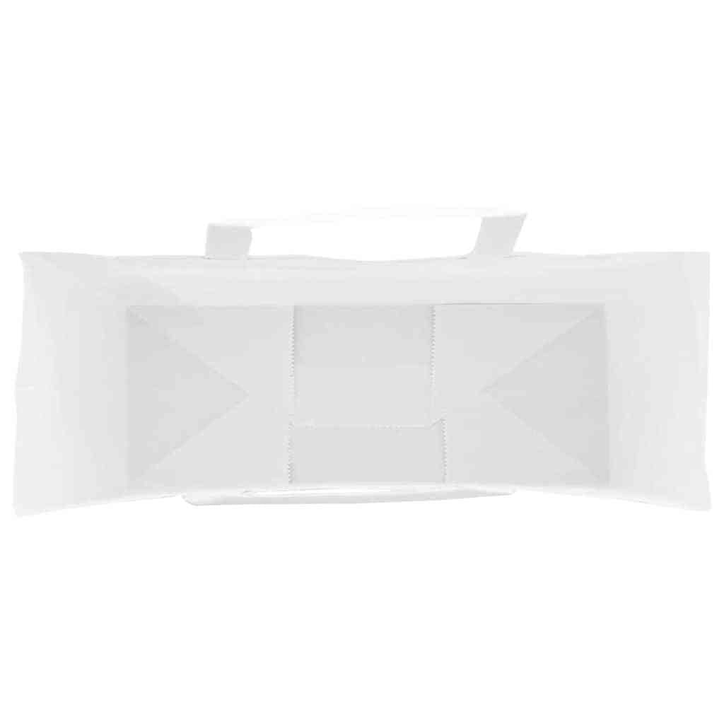 Paper Bags 50 pcs with Handles White 45x17x48 cm