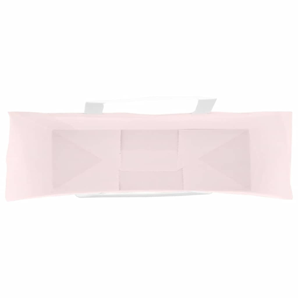 Paper Bags 50 pcs with Handles Pink 54x15x49 cm
