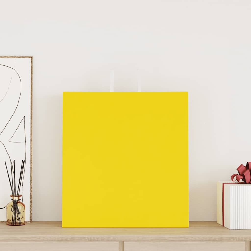 Paper Bags 50 pcs with Handles Yellow 45x17x48 cm