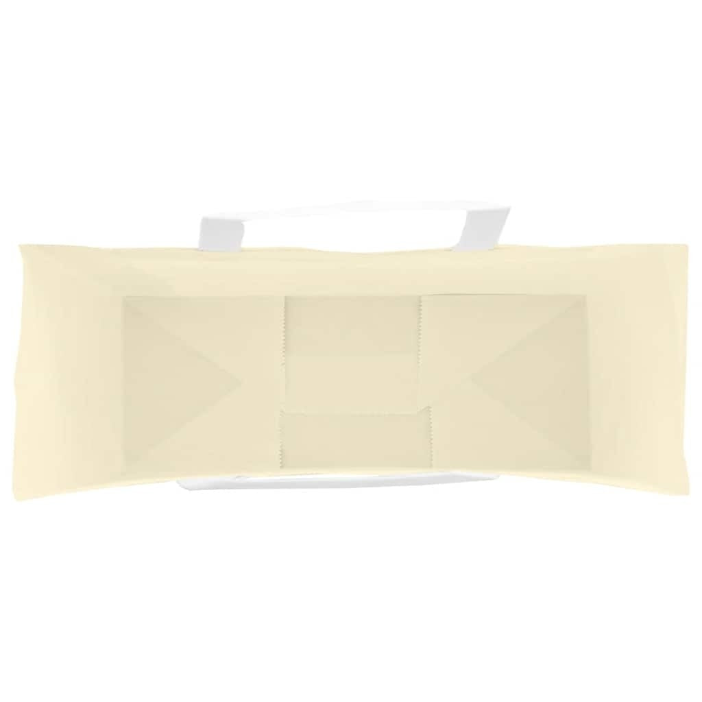 Paper Bags 50 pcs with Handles Yellow 45x17x48 cm