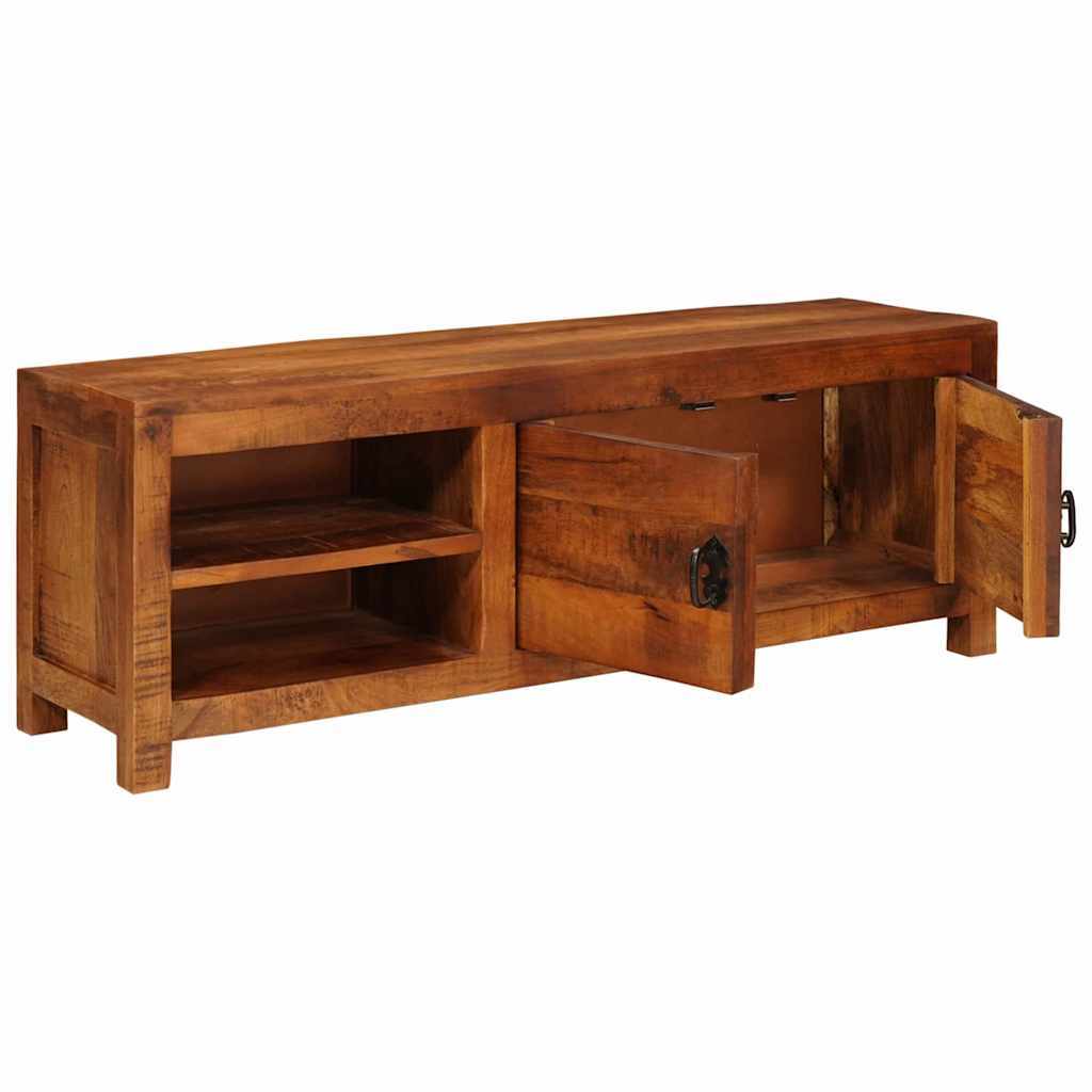TV Cabinet Brown 110 x 30 x 40 cm Solid mango wood