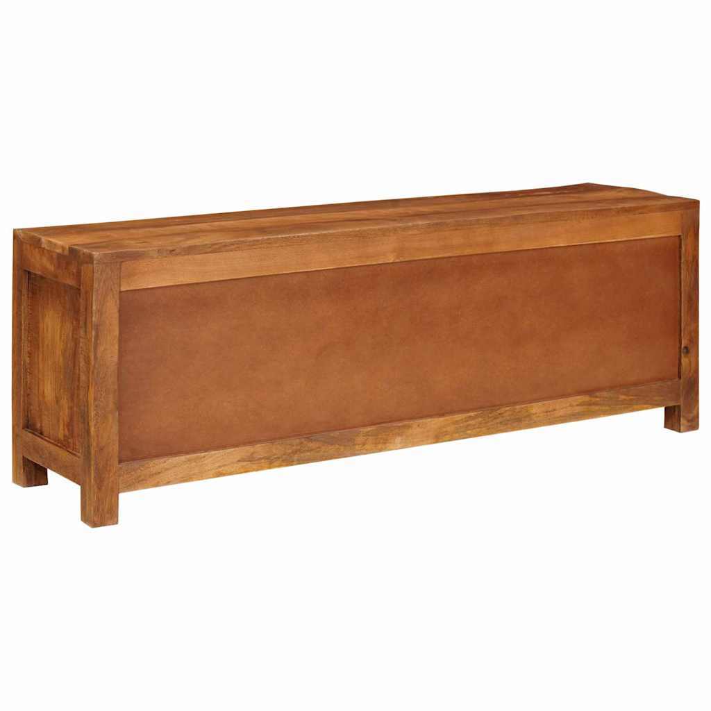 TV Cabinet Brown 110 x 30 x 40 cm Solid mango wood
