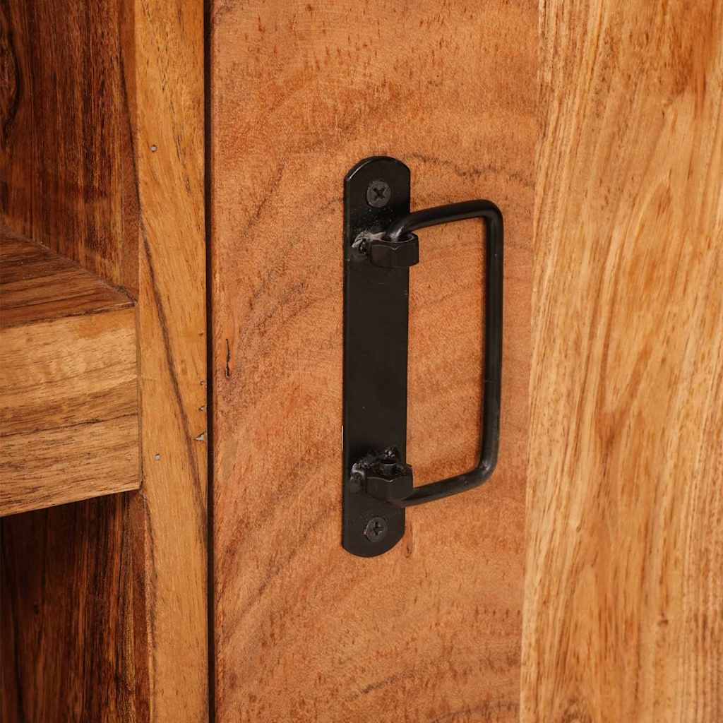 TV Cabinet Brown 120 x 30 x 50 cm Solid acacia wood