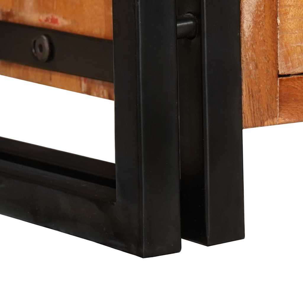 TV Cabinet Multicolour 120 x 30 x 50 cm Solid reclaimed wood