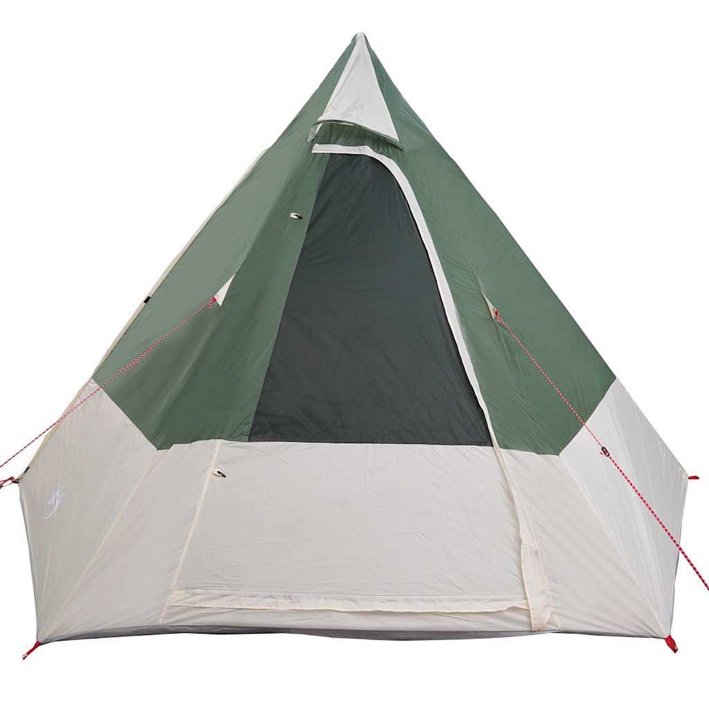 Camping Tent with Roof Green 482 x 360 x 227 cm Taffeta