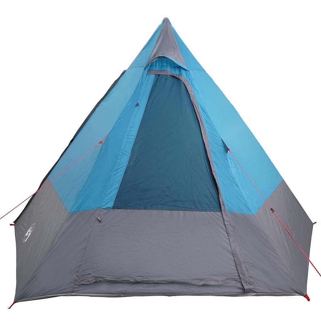 Camping Tent with Roof Blue 482 x 360 x 227 cm Taffeta
