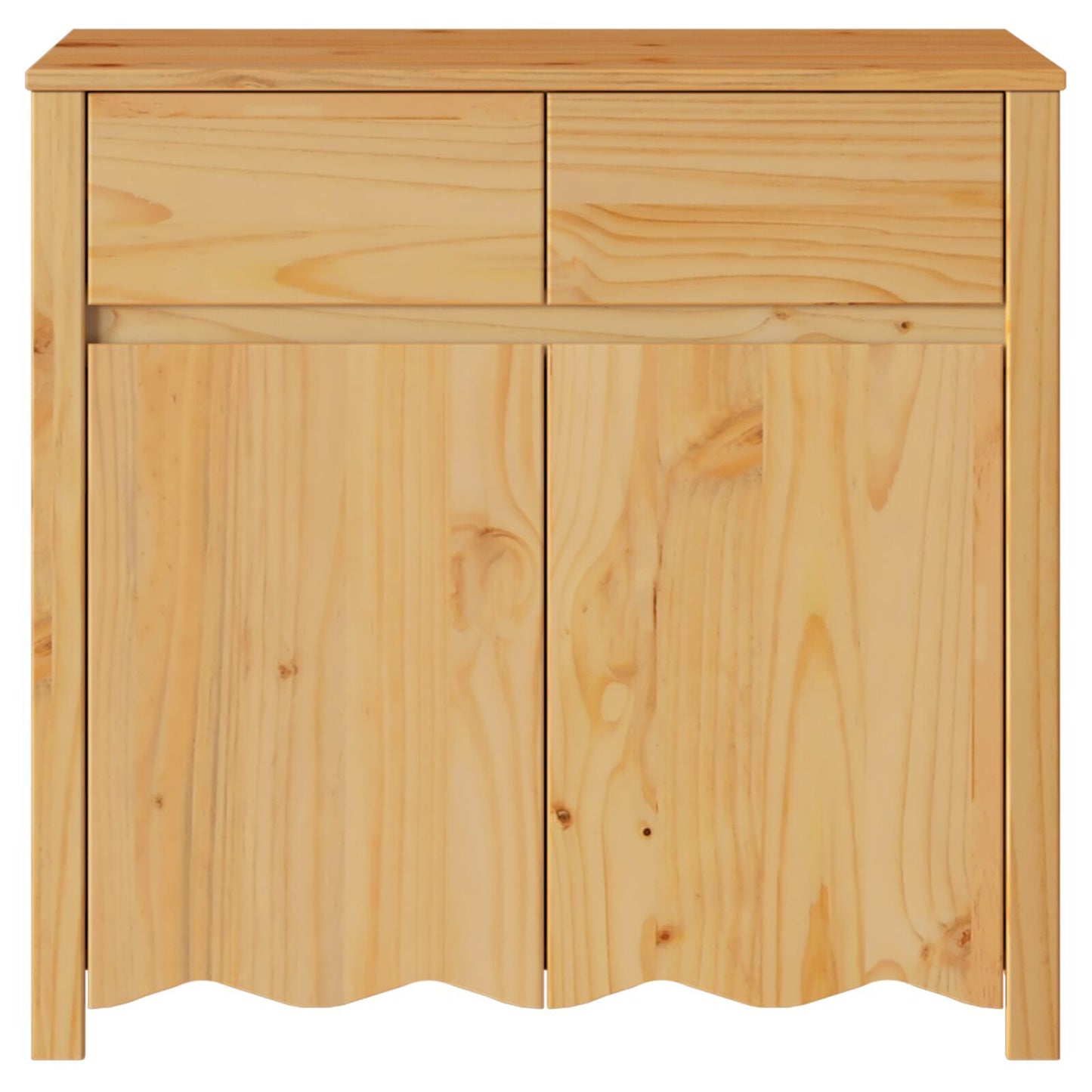 Sideboard Drammen Oak 79 x 43 x 75.5 cm Solid Pine wood