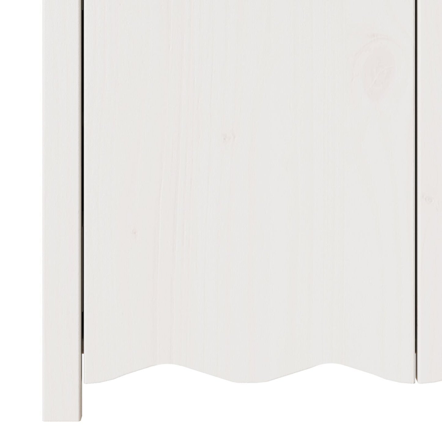Sideboard Drammen White 79 x 43 x 75.5 cm Solid Pine wood