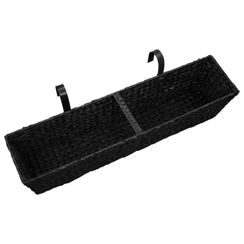 Planters 2 pcs Water Hyacinth Black