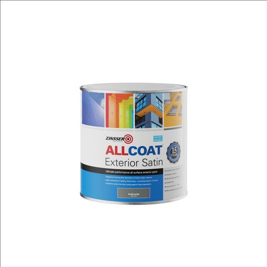 Zinsser Allcoat Exterior Water Based Satin Ral 7016 1L