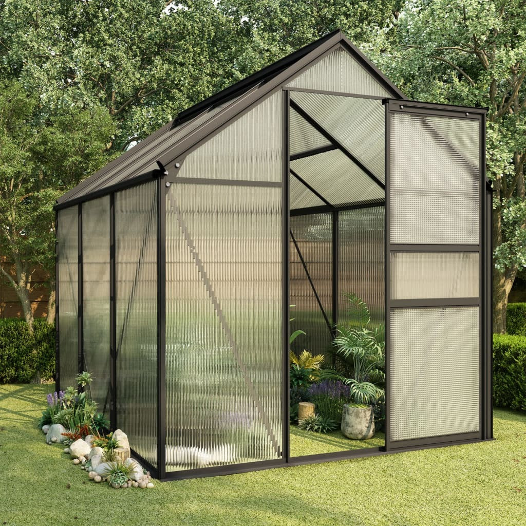 Greenhouse Anthracite Aluminium 3.61 m