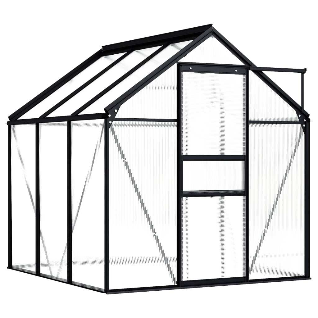 Greenhouse Anthracite Aluminium 3.61 m