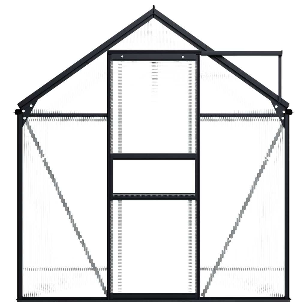 Greenhouse Anthracite Aluminium 3.61 m