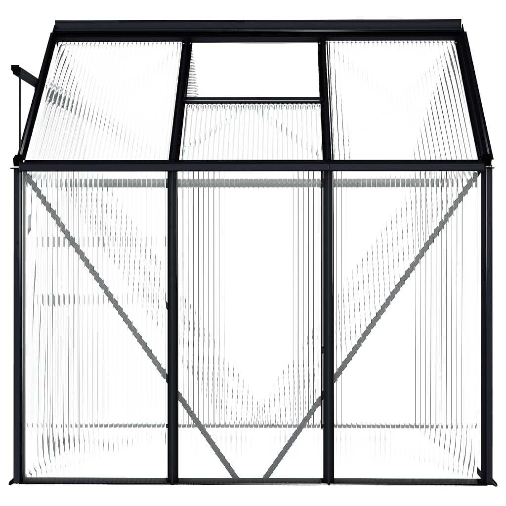 Greenhouse Anthracite Aluminium 3.61 m