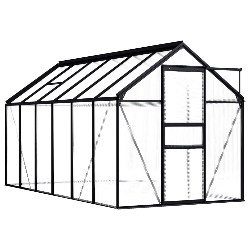 Greenhouse Anthracite Aluminium 7.03 m