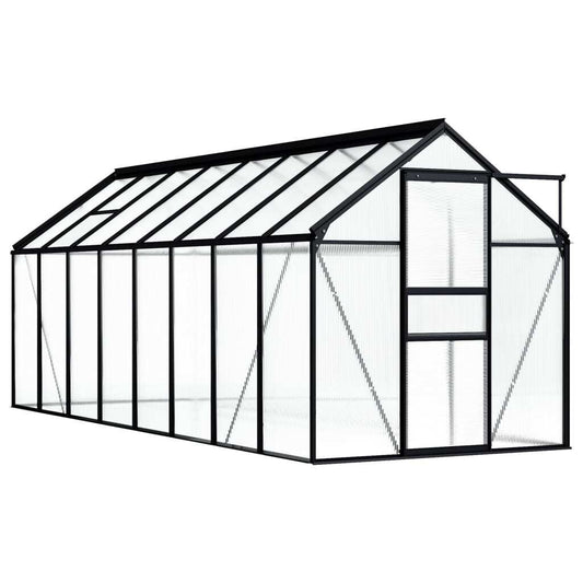 Greenhouse Anthracite Aluminium 9.31 m