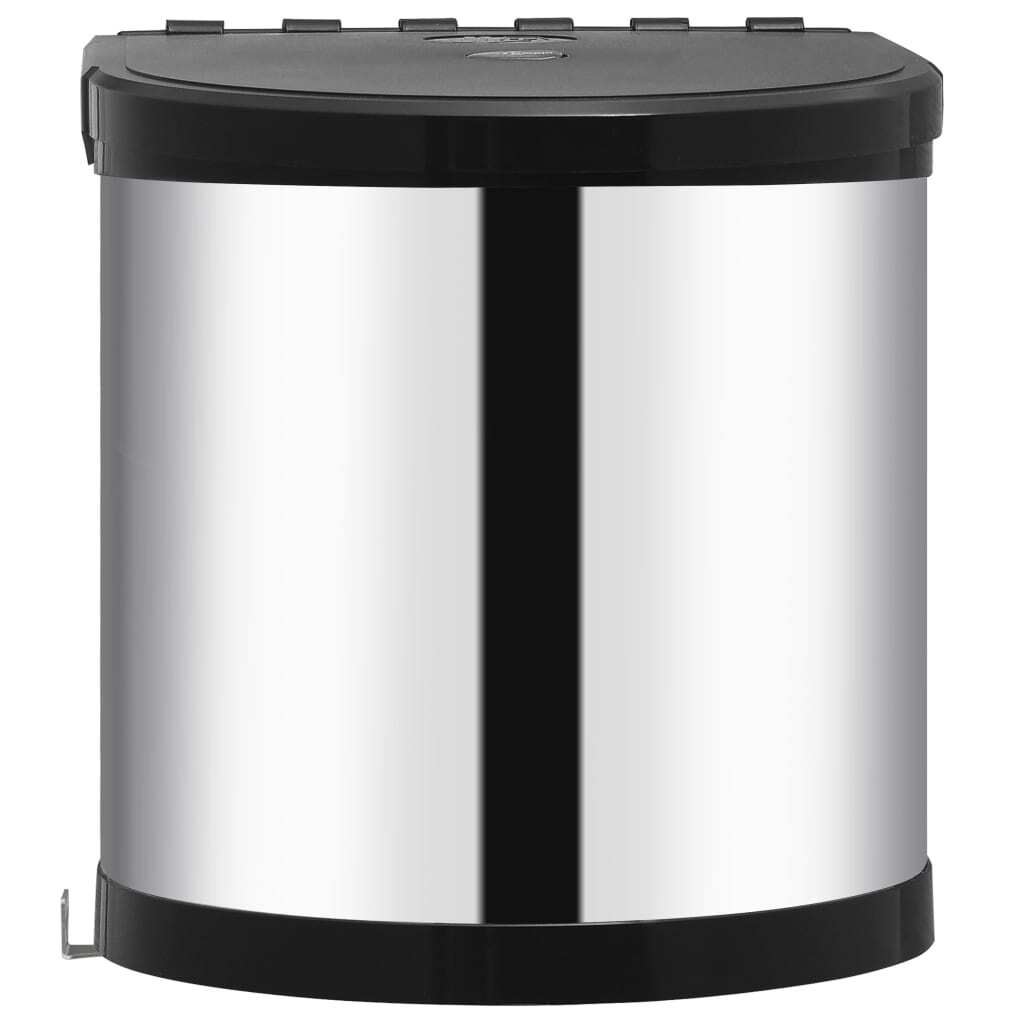 Kitchen Built-in Dust Bin Stainless Steel 8 L