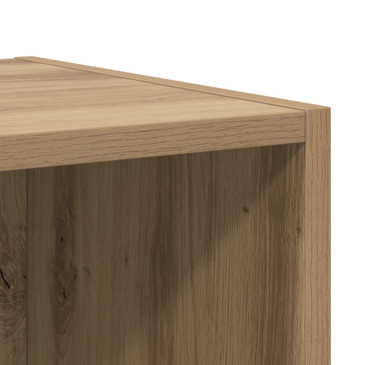  Wall Mounted TV Cabinet Artisan oak 37 x 37 x 72 cm