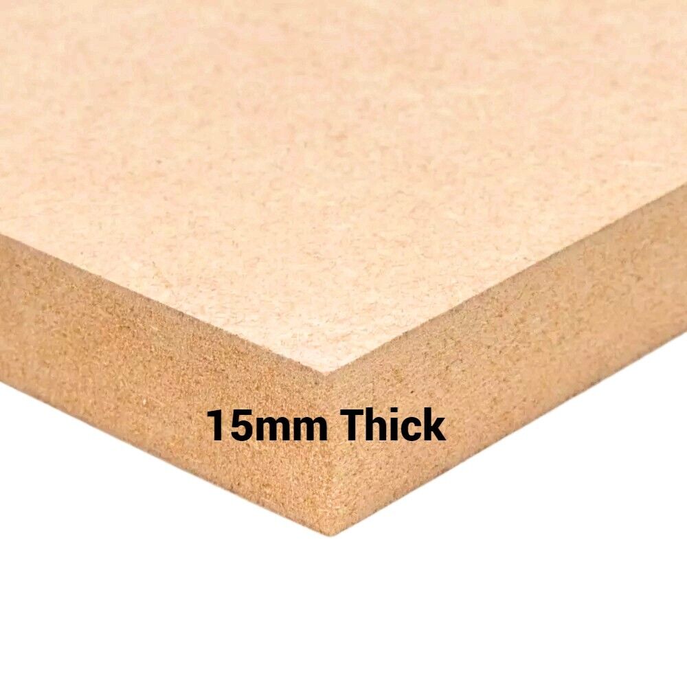 15mm MDF Board Medium Density Fibreboard - Choice of Sheet Sizes