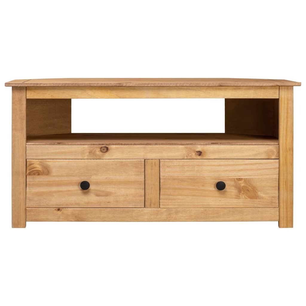  Corner TV Cabinet 93x49x49 cm Solid Pine Panama Range