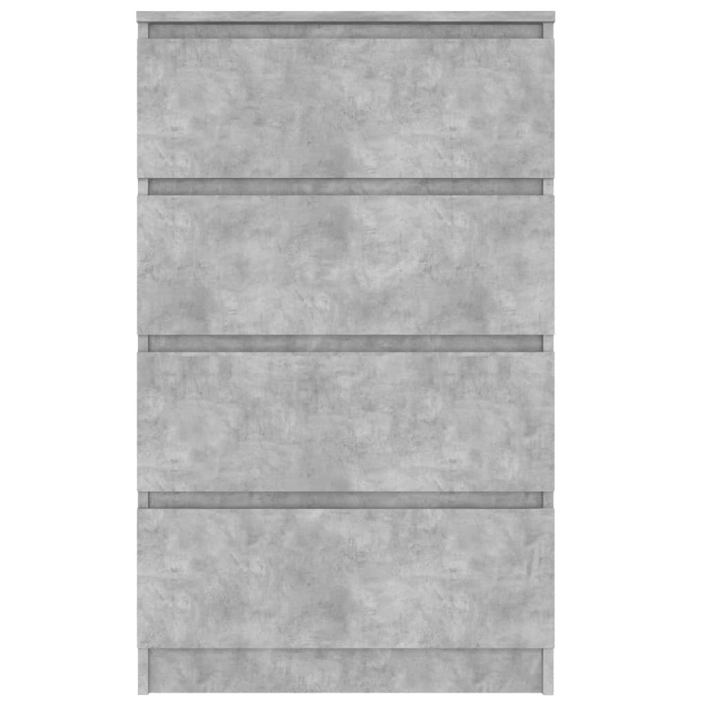 Sideboard Concrete Grey 60x35x98.5 cm Engineered Wood