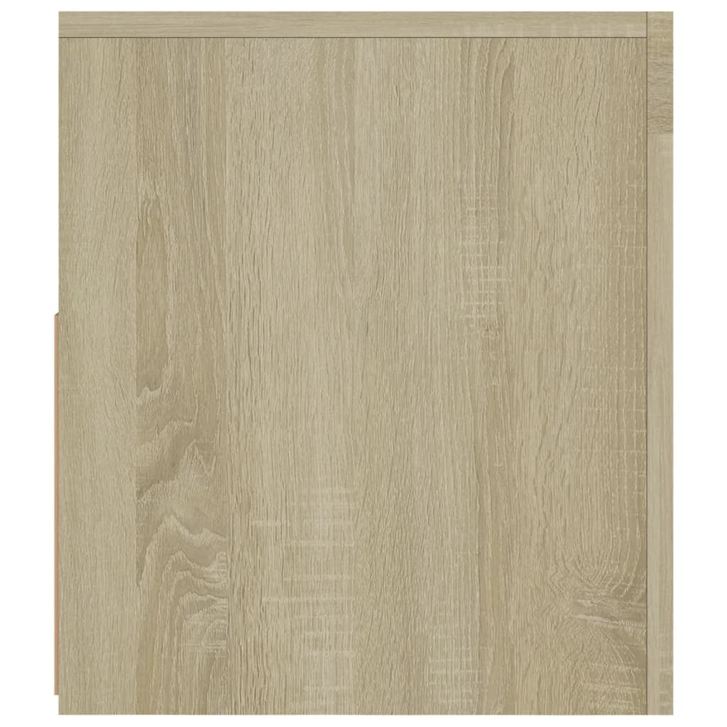 TV Cabinet with LED Lights Sonoma Oak 120x35x40 cm