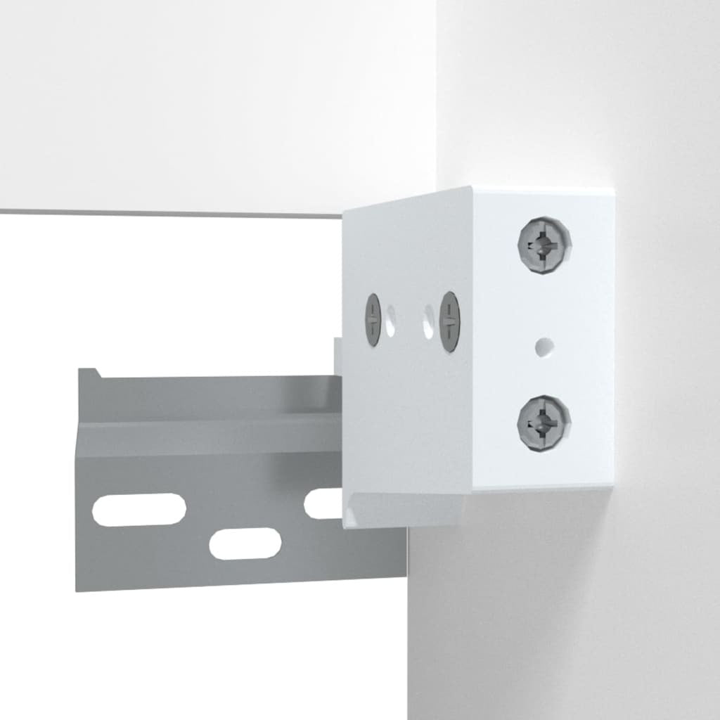 Bathroom Cabinet with Mirror White 41x38.5x48 cm Engineered Wood